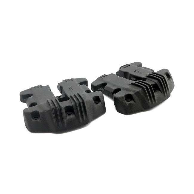 EMD, ''Ribbed Style'' rocker cover set. Black