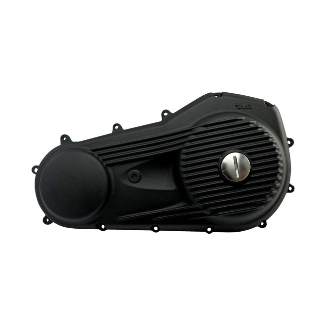 Emd snatch primary cover black — 18-26 Softail (models with forward controls)