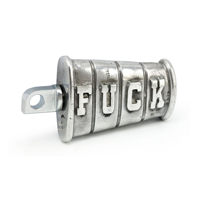 Wannabe Choppers, kicker pedal ''Fuck''. Cast aluminum