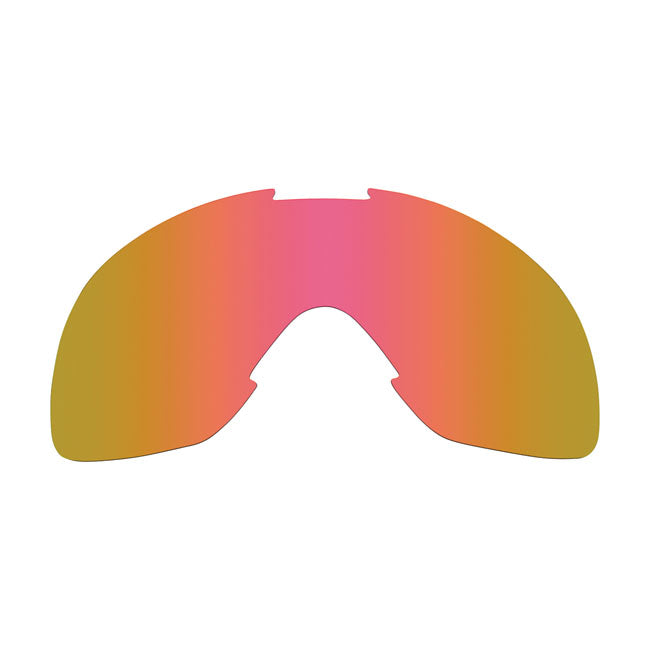 Biltwell Overland goggle lens pink mirror brown