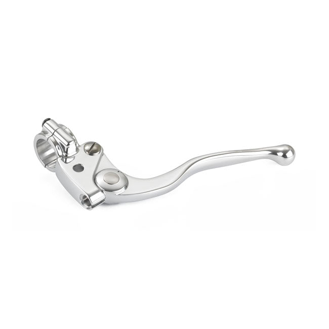 K-Tech Grimeca clutch lever assembly polished — 7/8" (22 mm) handlebars