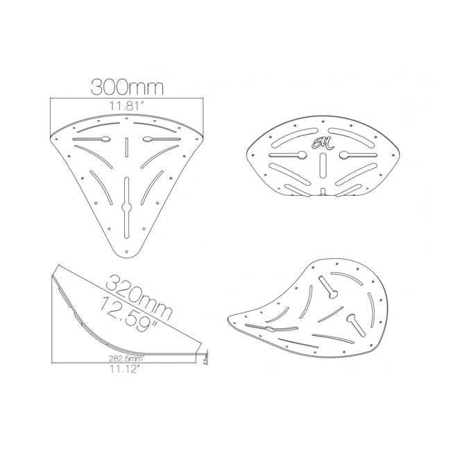 Motone, Chop solo seat pan kit