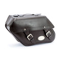 Longride, leather smooth saddlebags #149