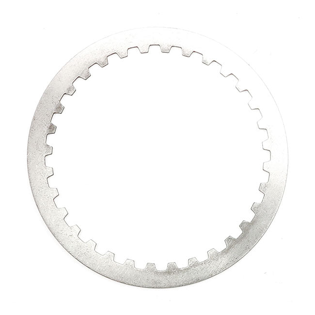 MCS, steel drive clutch plate set — 90-97 Big Twin; 91-22 XL Sportster; 08-12 XR1200 (NU)