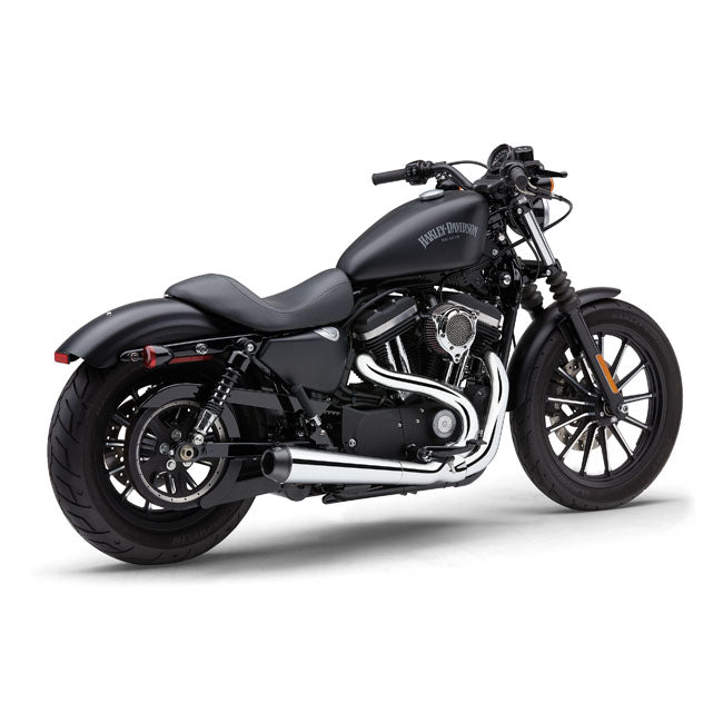 Cobra, El Diablo 2-into-1 exhaust. Chrome — 14-22 XL Sportster (Excl. models with forward controls)