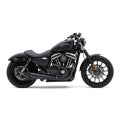 Cobra, El Diablo 2-into-1 exhaust. Black — 14-22 XL Sportster (Excl. models with forward controls)