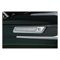 Kuryakyn, LED saddlebag hinge accents. Chrome