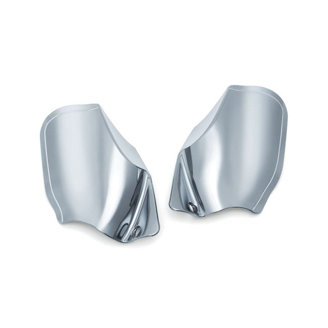 Kuryakyn, Saddle shield heat deflectors. smoke