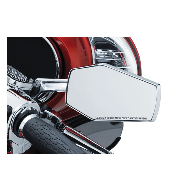 Kuryakyn, Hex mirrors. Chrome, ece