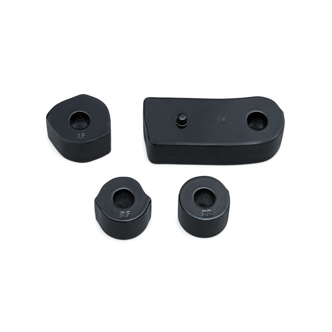 Kuryakyn, Rider floorboard offset spacer kit — 18-26 FL Softail (excl. 18-24 (NU) FLSB Sport Glide)