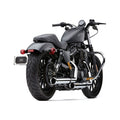 Cobra, NH series 3" slip-on mufflers. Chrome