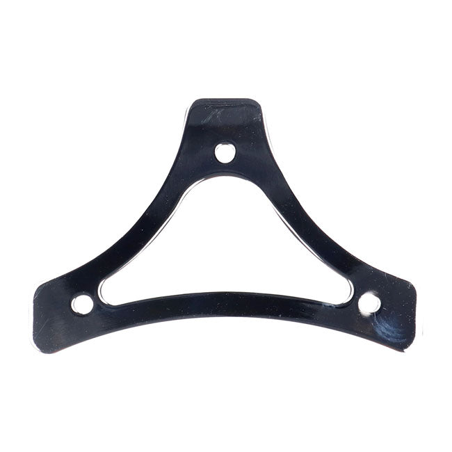 Sissy bar kit 9.5" 1-piece upright. Chrome