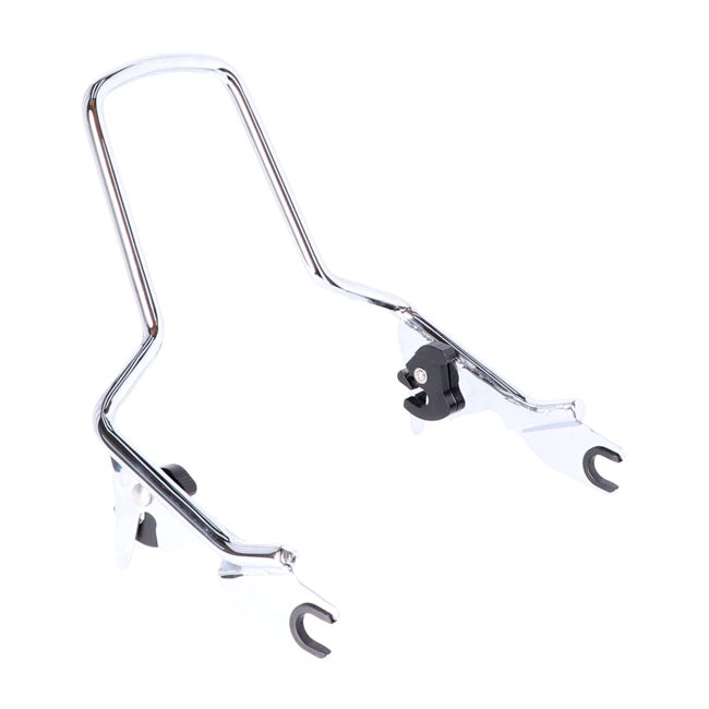 Sissy bar kit 12.50" 1-piece upright. Chrome
