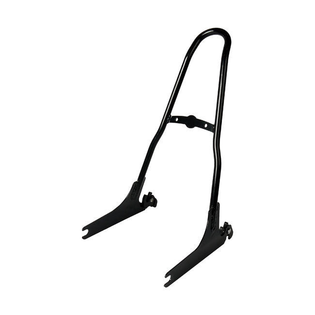 Sissy bar kit 21" 1-piece upright, black — 06-17 Dyna (Excl. FLD; FXDF; FXDFSE & 10-17 FXDWG) (NU)