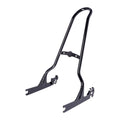 Sissy bar kit 21" 1-piece upright, black — 07-17 FLSTF; 06-15 FXST/B/C/S (NU)