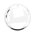 Derby cover, smooth domed. Chrome — 16-25 Touring (excl. 2025 FLTRXRRSE); 16-25 Trike; 2015 FLHTCUL; FLHTK; 07-25 Touring; Trikes with narrow profile primary cover