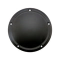 Derby cover, smooth domed. Black — 16-25 Touring (excl. 2025 FLTRXRRSE); 16-25 Trike; 2015 FLHTCUL; FLHTK; 07-25 Touring; Trikes with narrow profile primary cover