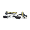 Fastline, below bar LED turn signal set. Chrome — Hydraulic clutch: 09-16 FLT/Touring; 16-17 FLSS; 09-17 V-Rod (NU)