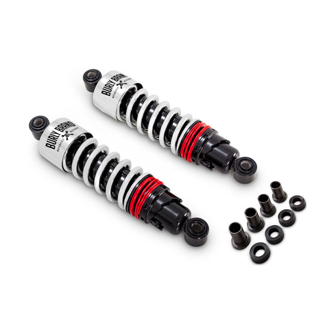 Burly, Slammer Plus shock set 11.5" chrome — 80-25 FLT/Touring