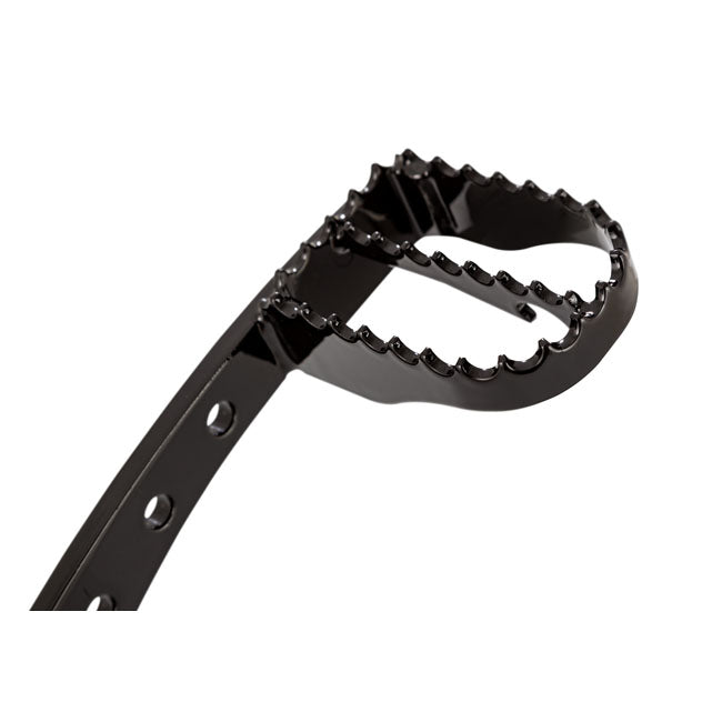 Burly, MX brake lever. Black — 08-13 FLT/Touring (NU)