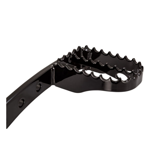 Burly, MX brake lever. Black — 08-13 FLT/Touring (NU)