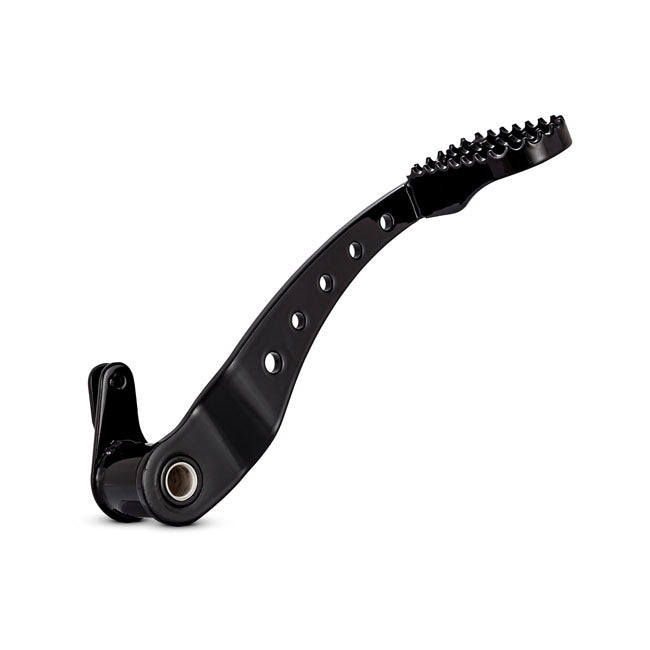Burly, MX brake lever. Black — 08-13 FLT/Touring (NU)