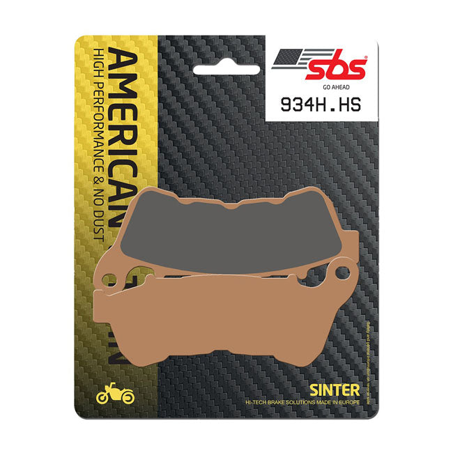 SBS, brake pads. Street Excel Sinter — Front: 14-22 XL Sportster