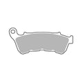 SBS, brake pads. Street Excel Sinter — Front: 14-22 XL Sportster