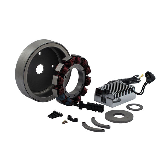 32 amp charge kit, chrome regulator