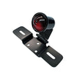 Old school LED taillight, type 6. Black. Red lens