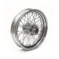 3.00 x 16 rear wheel 40 spokes chrome — 86-96 FXST; FLST; 86-94 FXR; 91-96 FXD; FXDWG