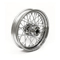 3.00 x 16 rear wheel 40 spokes chrome — 97-99 FXST; FLST; 97-99 FXD; FXDWG; 97-99 XL Sportster