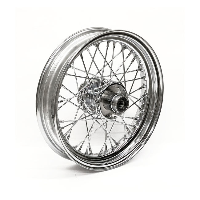 3.00 x 16 front wheel 40 spokes chrome — 86-99 FLST (NU)