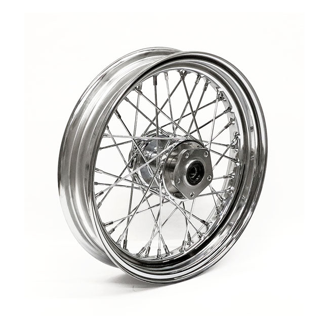 3.00 x 16 front wheel 40 spokes chrome — 86-99 FLST (NU)