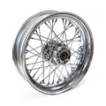 4.50 x 17 rear wheel 40 spokes chrome — 08-17 Dyna (no ABS) (NU)