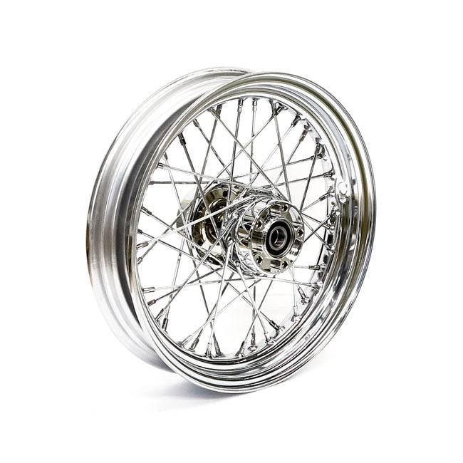 3.00 x 16 rear wheel 40 spokes chrome — 08-20 XL Sportster (no ABS)