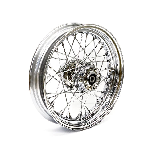 3.00 x 16 rear wheel 40 spokes chrome — 00-06 Softail; 00-06 Dyna(NU)