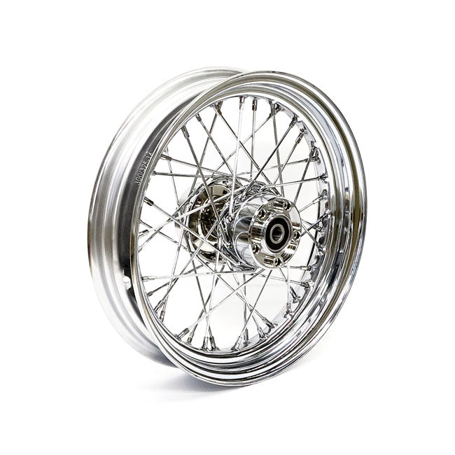 3.00 x 16 rear wheel 40 spokes chrome — 00-06 Softail; 00-06 Dyna(NU)