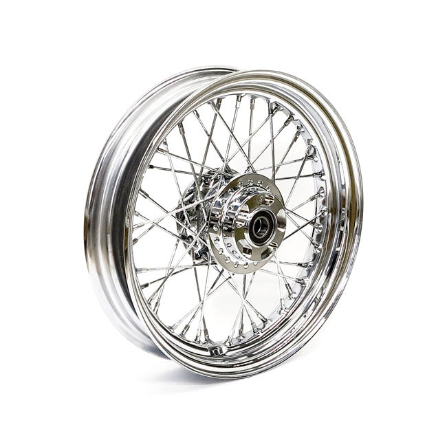 3.00 x 16 front wheel 40 spokes chrome — 14-20 XL1200C/X (W/ABS)