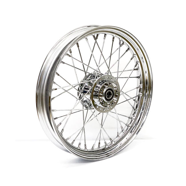 2.50 x 19 front wheel 40 spokes chrome — 04-05 FXD/B/C/L (NU)