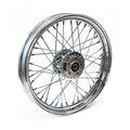 2.50 x 19 front wheel 40 spokes chrome — 00-03 FXD/B/C/L; 00-05 XL Sportster (NU)