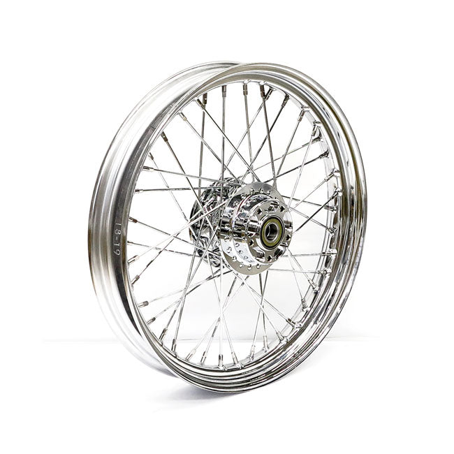 2.50 x 19 front wheel 40 spokes chrome — 14-20 XL1200X/C (ABS)