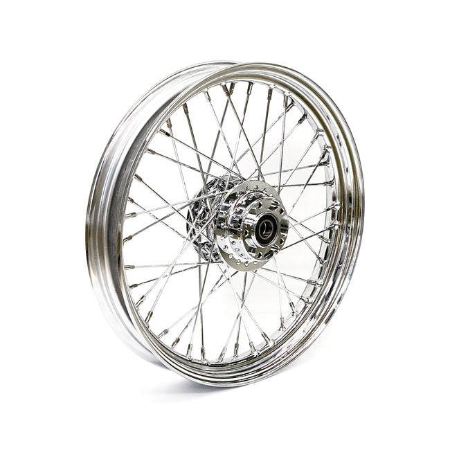 2.50 x 19 front wheel 40 spokes chrome — 11-19 XL1200X/C (no ABS)