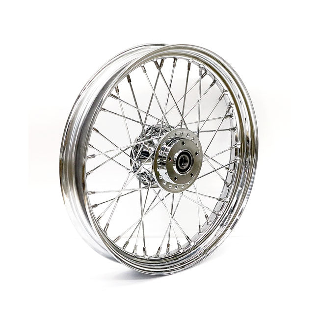 2.50 x 19 front wheel 40 spokes chrome — 08-10 XL Sportster (NU)