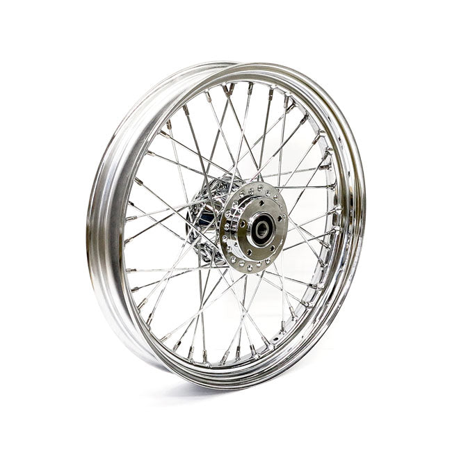 2.50 x 19 front wheel 40 spokes chrome — 06-07 XL Sportster (NU)