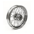 3.00 x 16 front wheel 40 spoke chrome