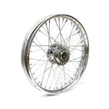 2.15 x 21 front wheel 40 spokes chrome — 00-03 FXD/B/C/L; 00-05 XL Sportster (NU) with dual disc