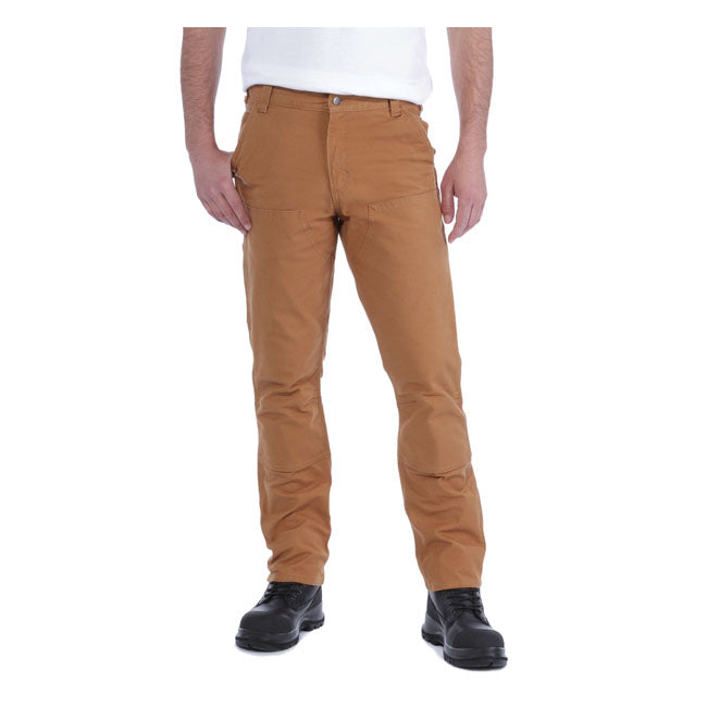 Carhartt work pants stretch duck double front Carhartt brown — Size W31/L32