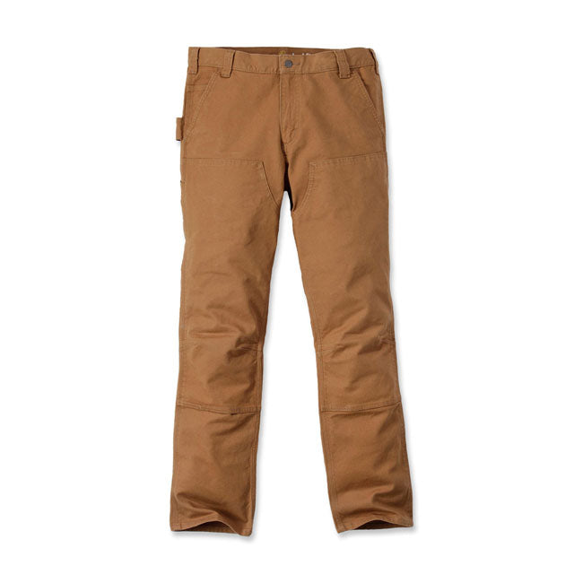 Carhartt work pants stretch duck double front Carhartt brown — Size W33/L32
