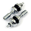 Progressive Suspension, rear lowering kit. Chrome — 00-17 Softail (NU)